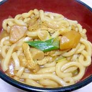 残り物のカレーでカレーうどん